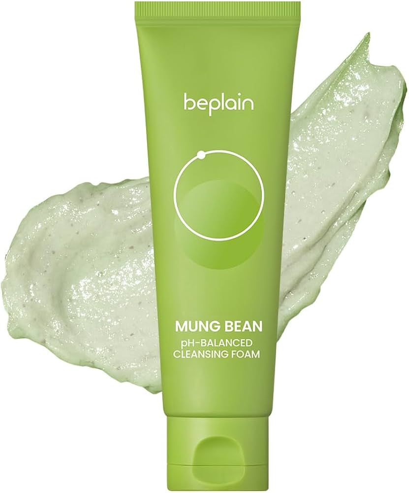 Beplain Mung Bean pH-Balanced Cleansing Foam – 80ml