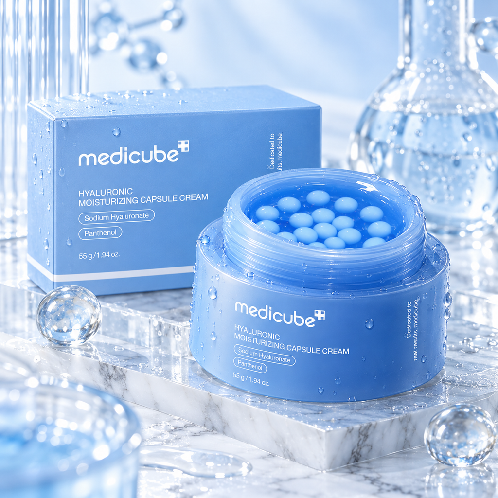 Medicube Hyaluronic Moisturizing Capsule Cream 55g