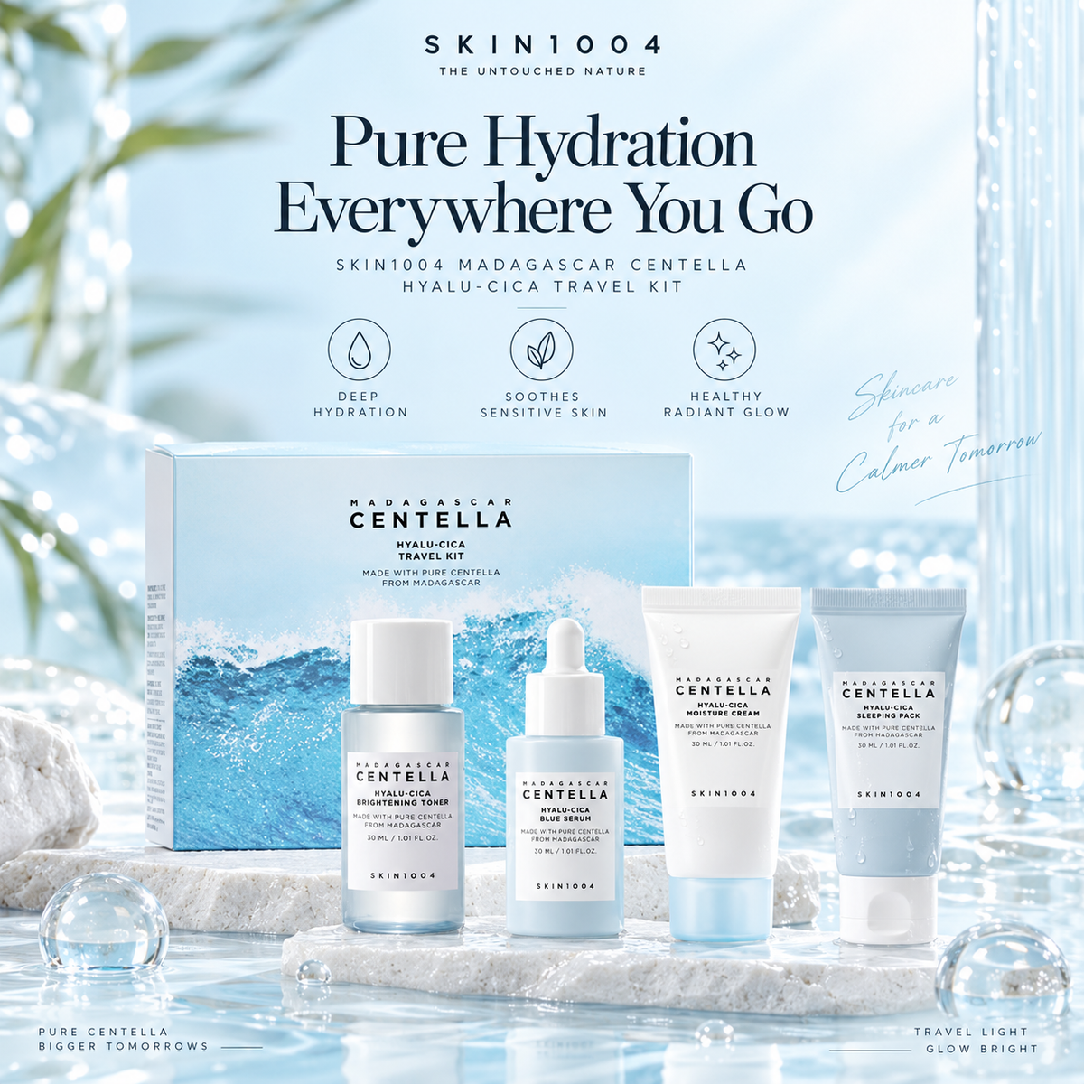 SKIN1004 Madagascar Centella Hyalu-Cica Travel Kit