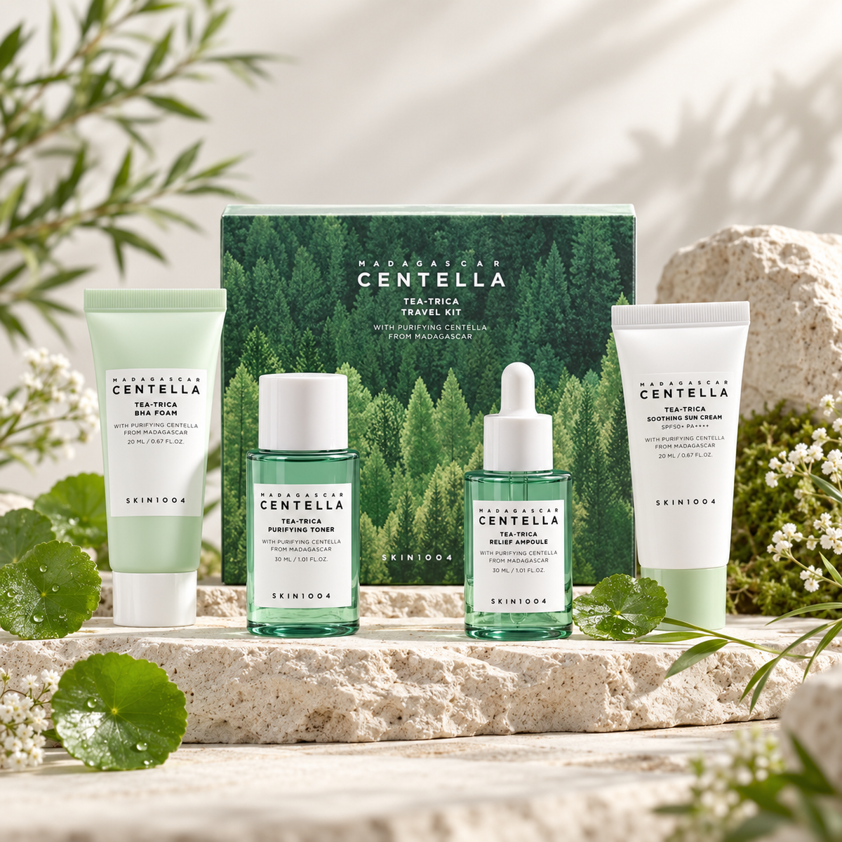 SKIN1004 Madagascar Centella Tea-Trica Travel Kit