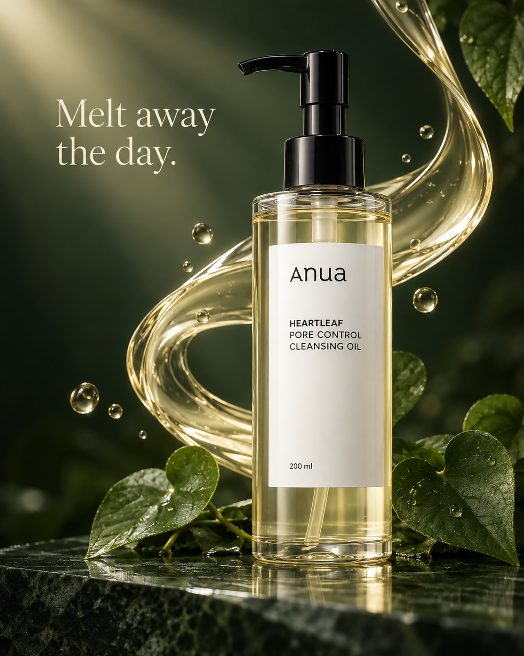 ANUA Heartleaf Pore Control Cleansing Oil 200 ml 🌿✨