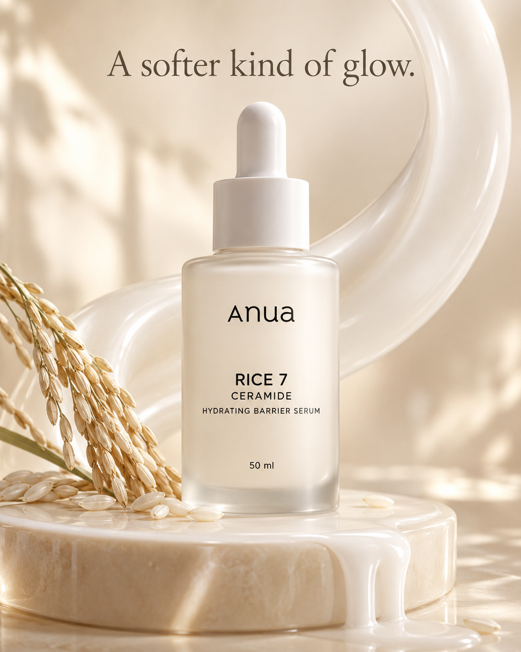 ANUA 7 Rice Ceramide Hydrating Barrier Serum 50 ml 🌾✨