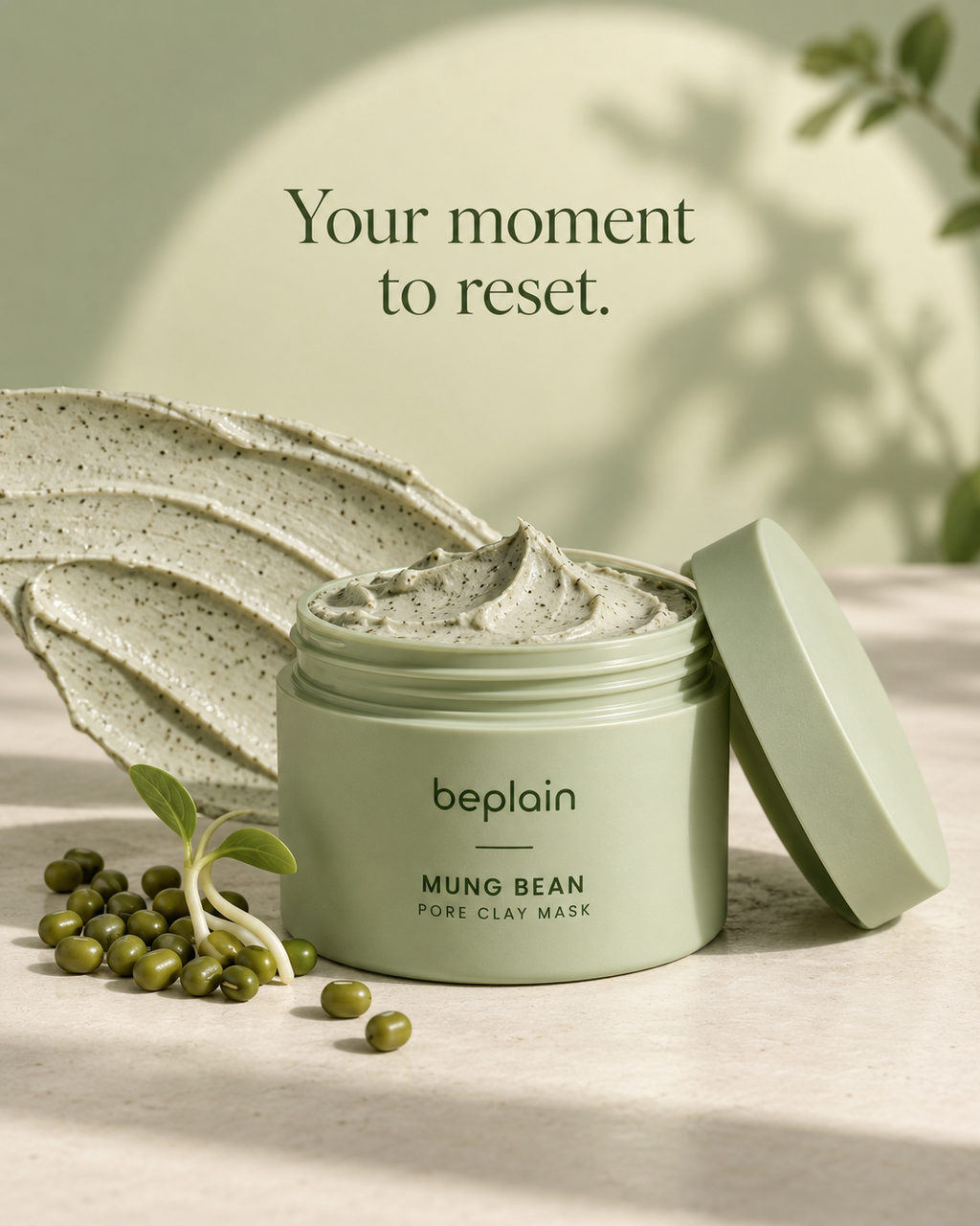 BEPLAIN Mung Bean Pore Clay Mask 🌿