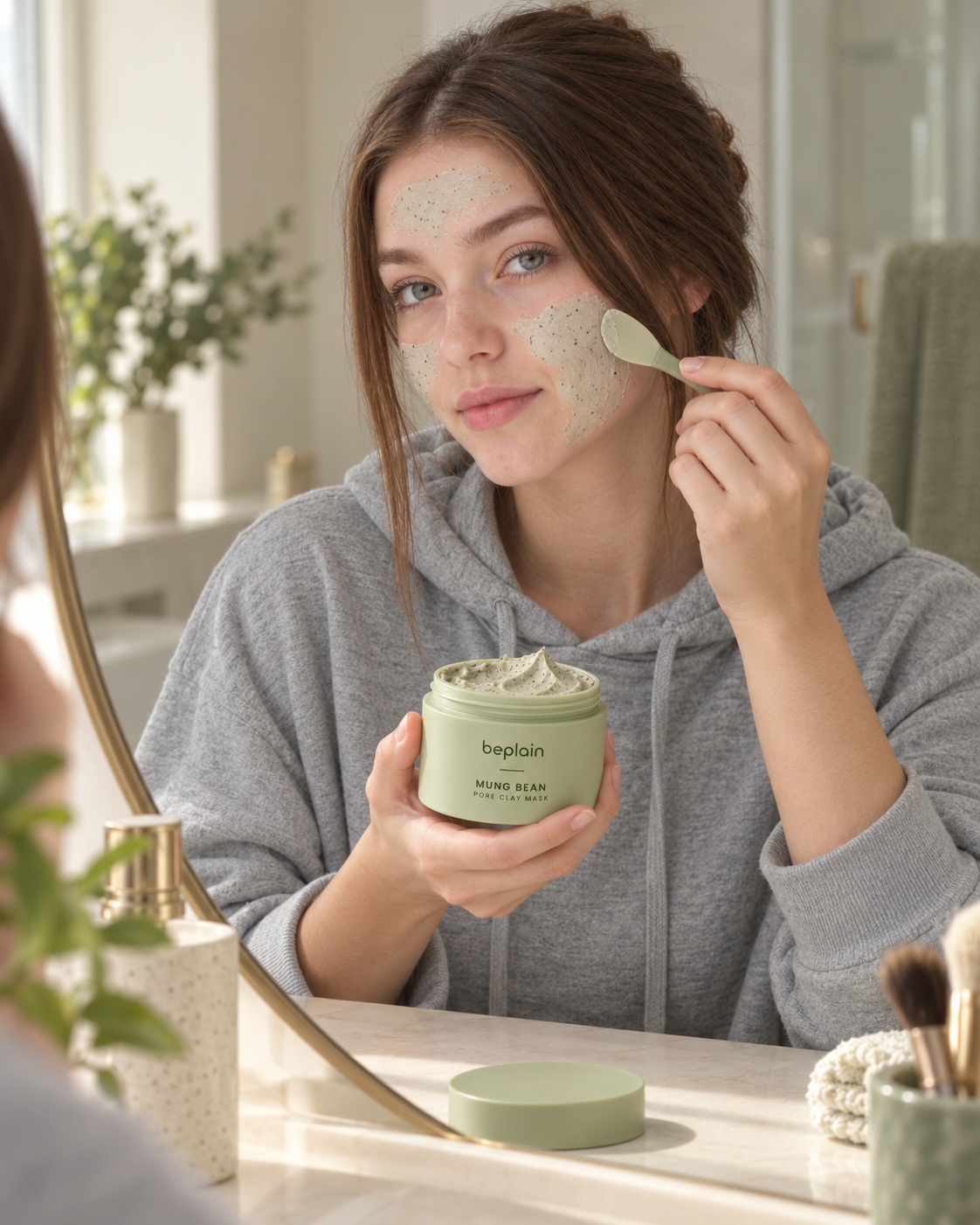 BEPLAIN Mung Bean Pore Clay Mask 🌿