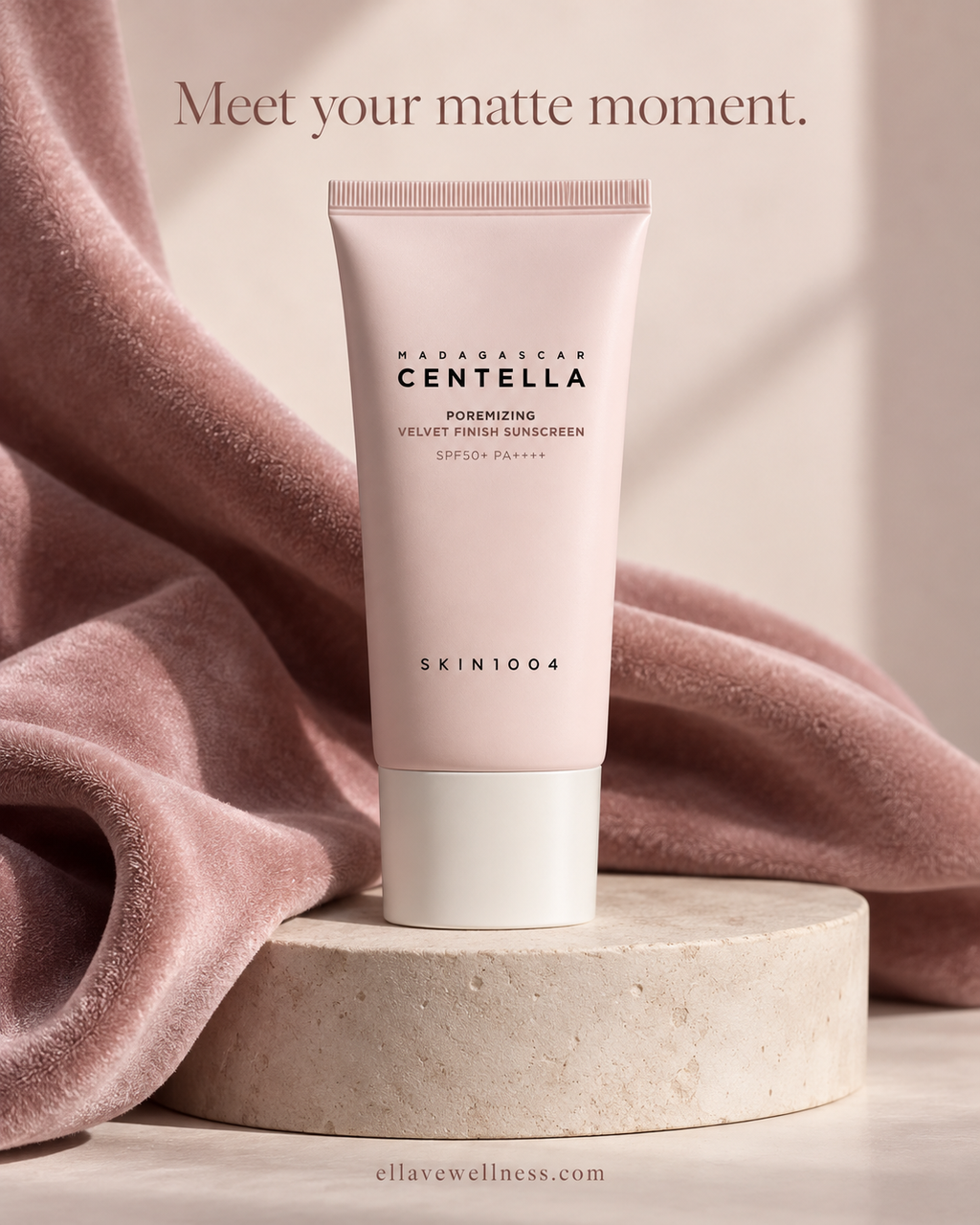 SKIN1004 Madagascar Centella Poremizing Velvet Finish Sunscreen SPF50+ PA++++