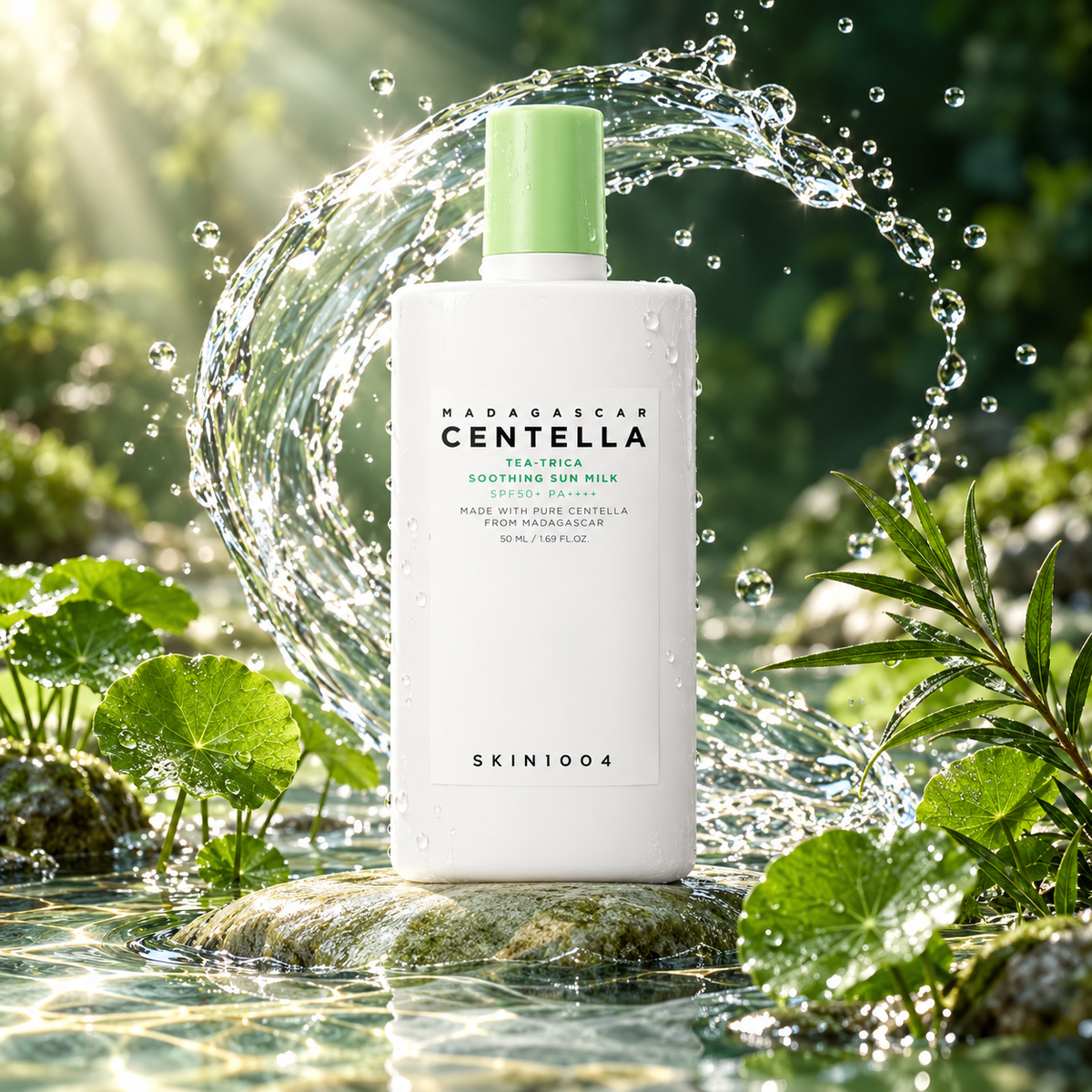 SKIN1004 Madagascar Centella Tea-Trica Soothing Sun Milk SPF50+ PA++++ | 50ml