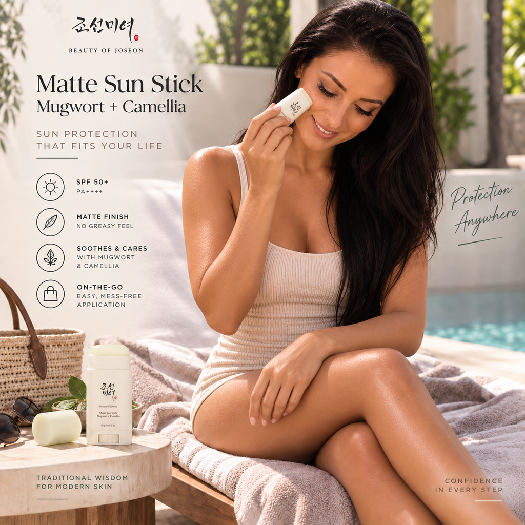 Beauty of Joseon Matte Sun Stick: Mugwort + Camellia SPF50+ PA++++