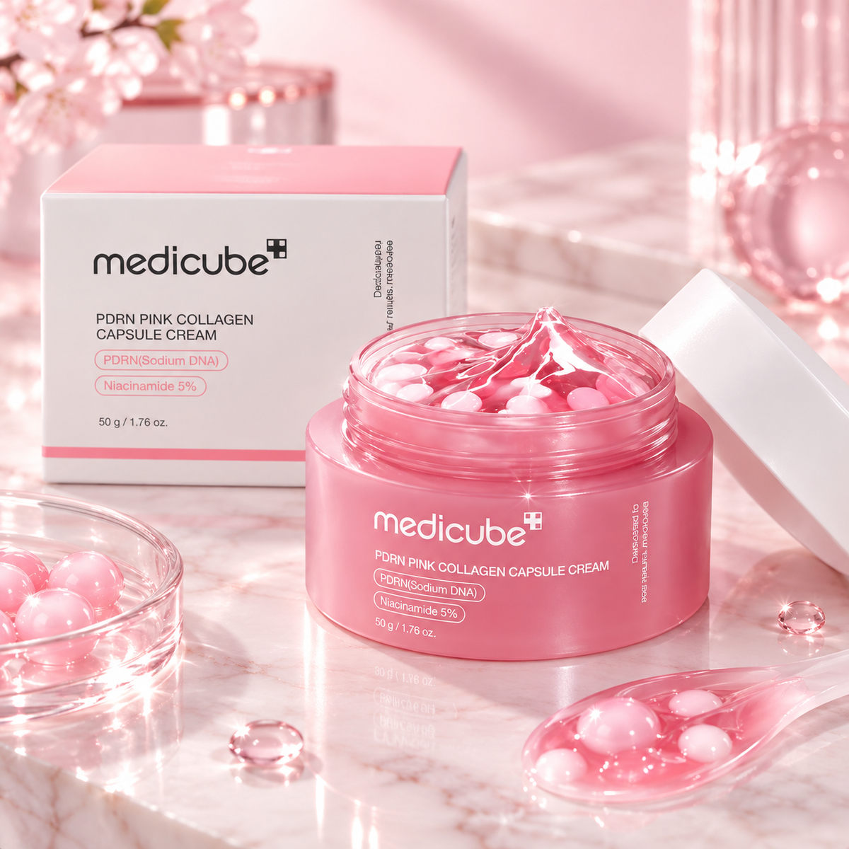 Medicube PDRN Pink Collagen Capsule Cream 55g